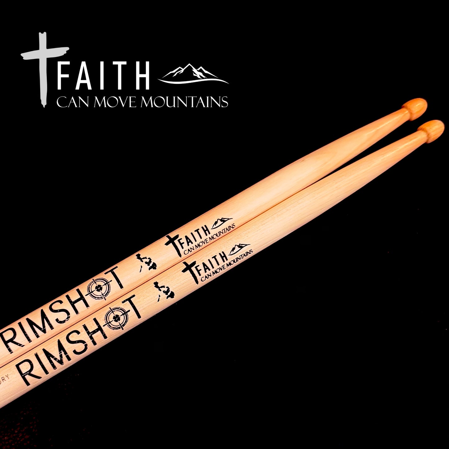Limited FAITH 7A 5A 5B Rimshot Drumsticks