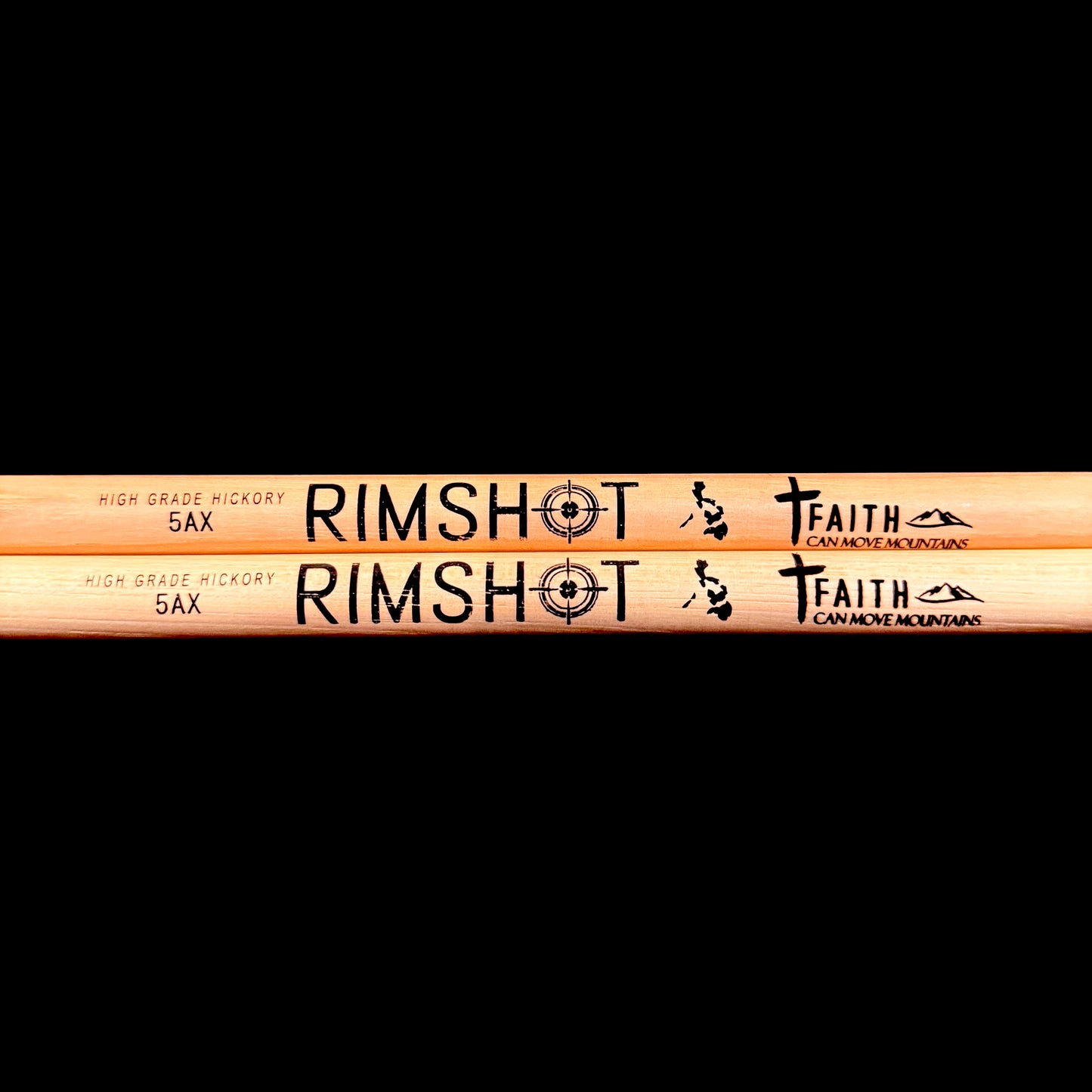 Limited FAITH 7A 5A 5B Rimshot Drumsticks