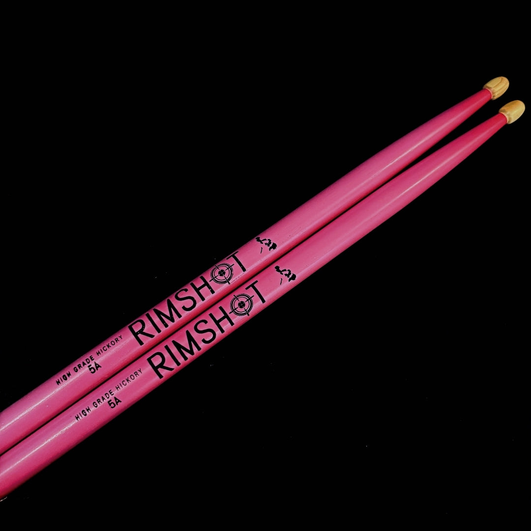 5A 5AX Rimshot Drumsticks Hickory