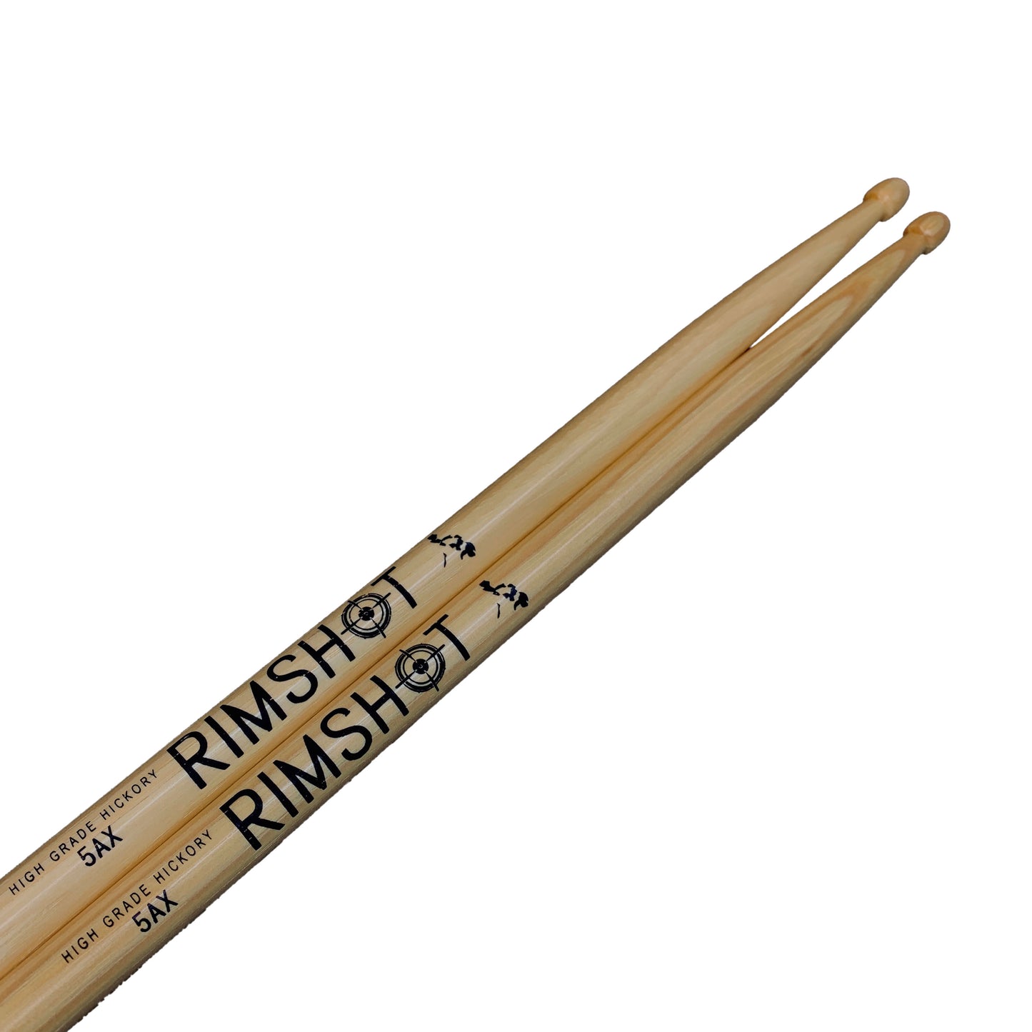 5A 5AX Rimshot Drumsticks Hickory