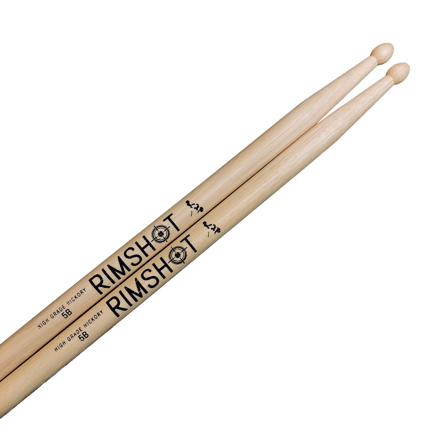 5B 5BX Rimshot Drumsticks Hickory