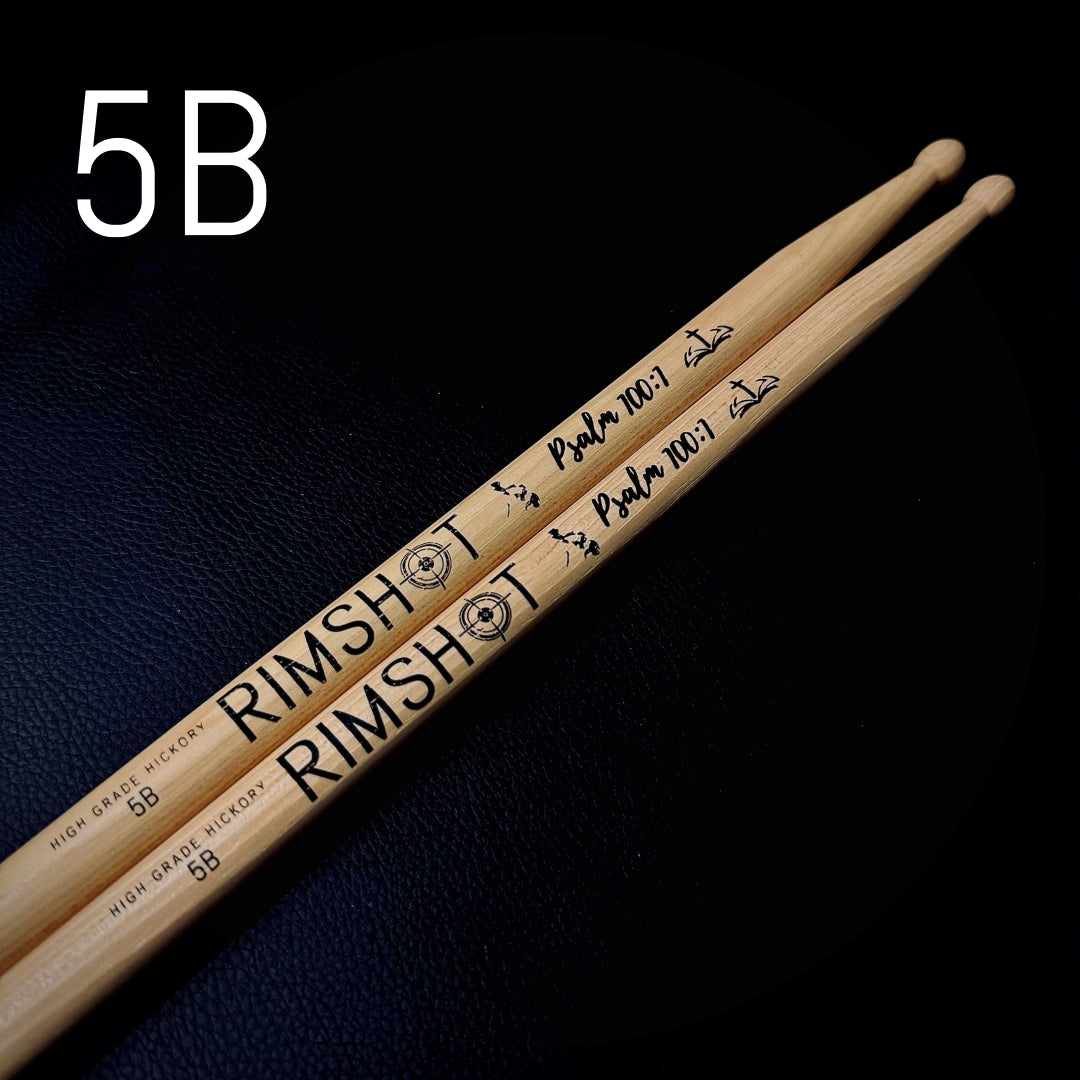 Limited Psalm 7A 5A 5B Rimshot Drumsticks