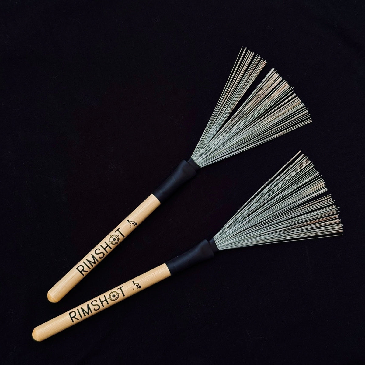 Rimshot Wire Drum Brushes