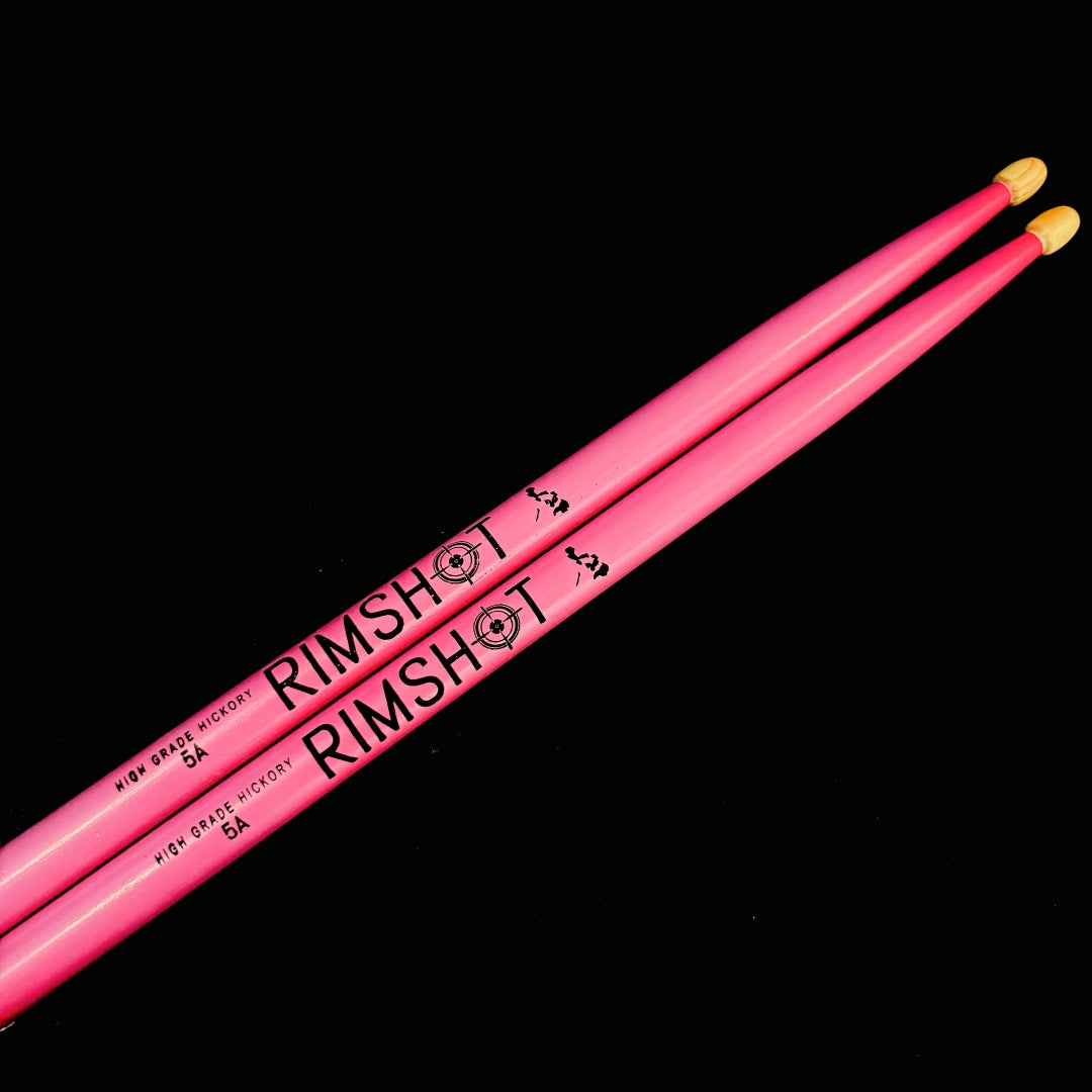 5A 5AX Rimshot Drumsticks Hickory