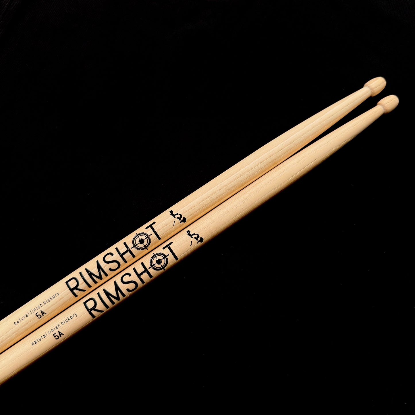 5A 5AX Rimshot Drumsticks Hickory
